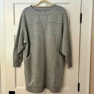 Free People sweatshirt dress